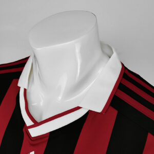 Camiseta AC Milan 2006/07 Retro Local Manga Larga - detalle