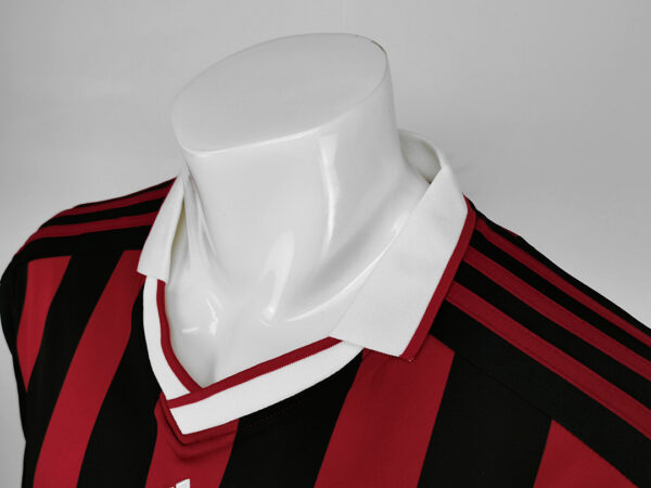 Camiseta AC Milan 2006/07 Retro Local Manga Larga - detalle