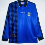 Camiseta Argentina 1994 Retro Visita Manga Larga - vista frontal