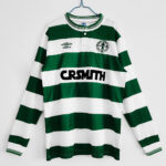 Camiseta Celtic FC 1995 Retro Visita Manga Larga - vista frontal