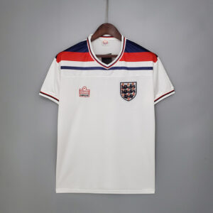 Camiseta Inglaterra 1982 Retro Local - detalle marca Admiral