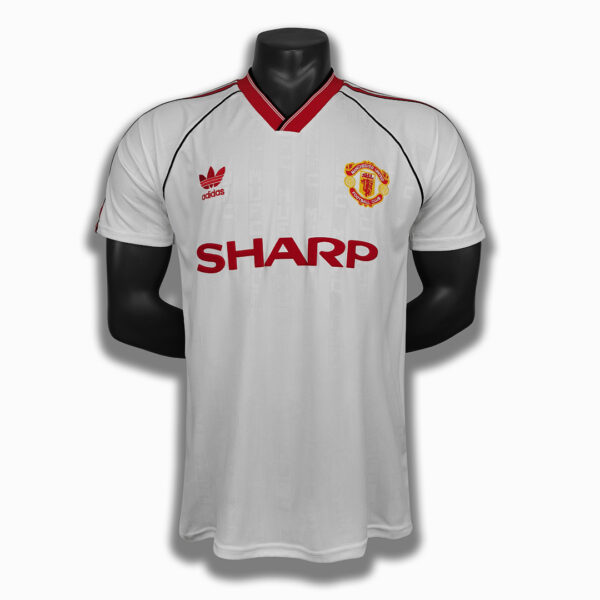 Camiseta Manchester United 1990 Retro Local - vista frontal