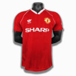 Camiseta Manchester United 1988 Retro Local - vista frontal
