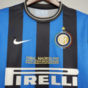 Camiseta Inter de Milán 2009/2010 Retro Local - detalle