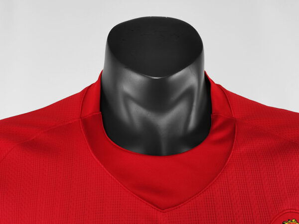 Camiseta Manchester United 2007/2008 Retro Local - detalle