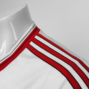 Camiseta Manchester United 1986 Retro Visita Manga Larga - detalle espalda