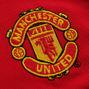 Camiseta Manchester United 1993 Retro Local - detalle del material