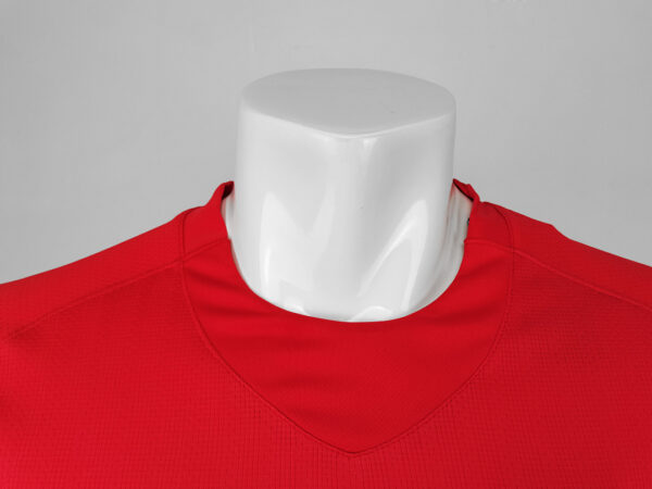 Camiseta Manchester United 2008 Retro Local Manga Larga - detalle