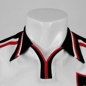 Camiseta Manchester United 1994/95 Retro Visita Manga Larga - detalle franja horizontal