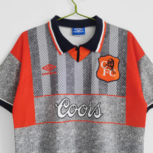 Camiseta Chelsea FC 1994-96 Retro Visita - detalle logo Umbro