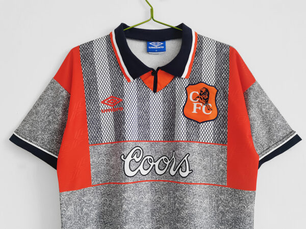 Camiseta Chelsea 1995 Retro Visita - detalle logo Umbro