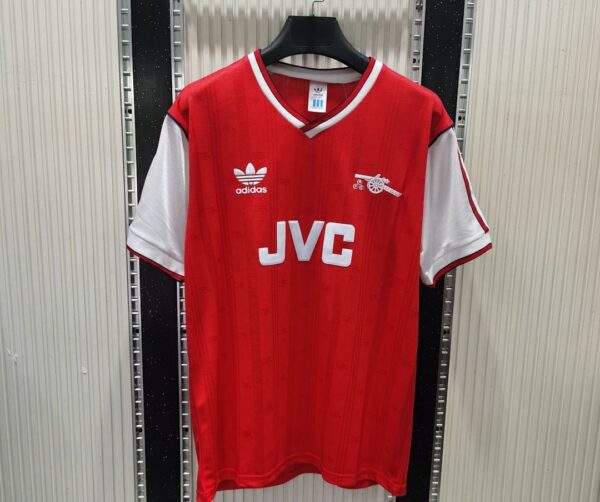 Camiseta Arsenal 1986/88 Retro Local - etiqueta interna