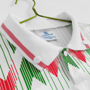 Camiseta Holanda 1990/1992 Retro Local - detalle manga