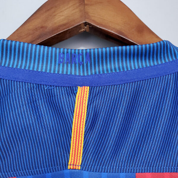 Camiseta FC Barcelona 2015/16 Retro Local - detalle del material
