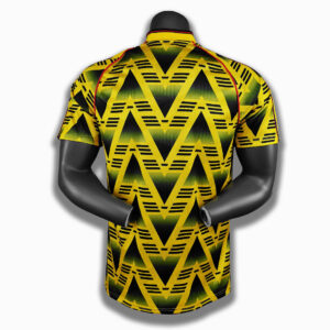 Camiseta Arsenal 1988 Retro Visita - detalle del tejido