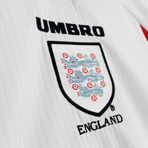 Camiseta Inglaterra 1988 Retro Local Manga Larga - detalle