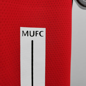 Camiseta Manchester United 2007/2008 Retro Local - detalle