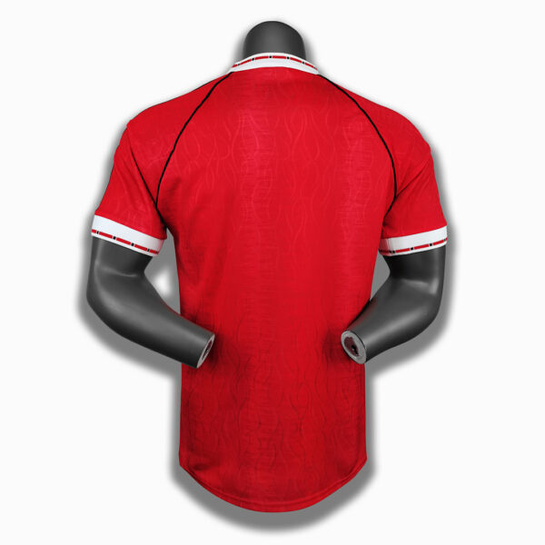 Camiseta Manchester United 1986 Retro Local - vista frontal completa