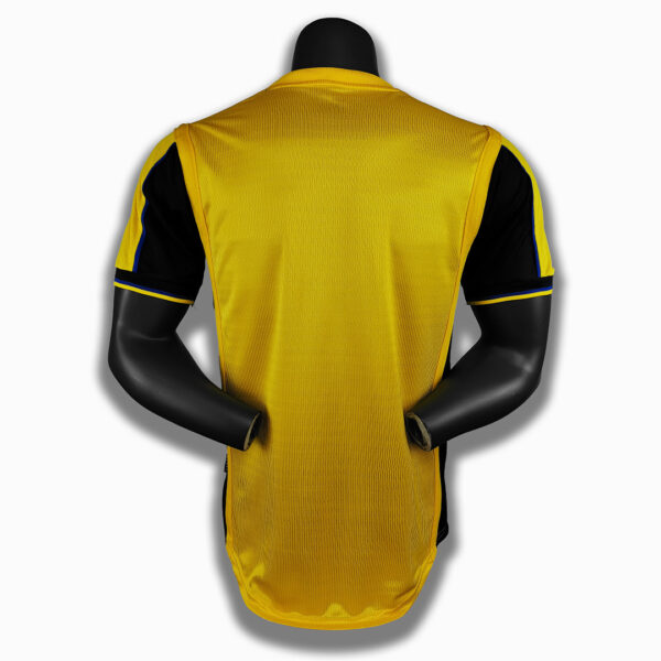Camiseta Arsenal 1993 Visita - detalle de costuras