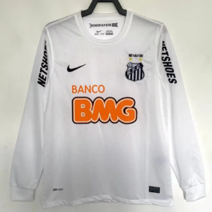 Camiseta Santos FC 2011/2012 Retro Local Manga Larga - detalle