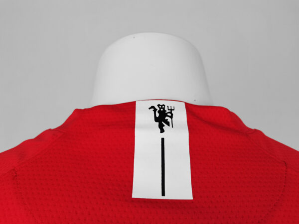 Camiseta Manchester United 2008 Retro Local Manga Larga - detalle