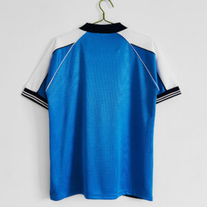 Camiseta Manchester City 2000 Retro Local - detalle lateral