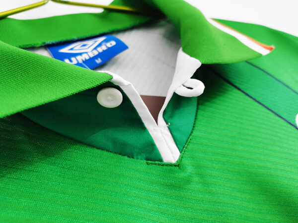 Camiseta Irlanda 1994/1996 Retro Local - detalle parte inferior
