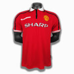 Camiseta Manchester United 1996/1998 Retro Local - vista frontal