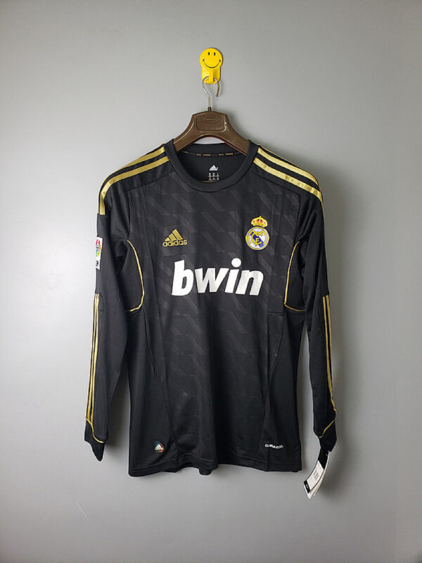 Camiseta Real Madrid 2010/11 Visita Manga Larga - vista trasera (referencial)