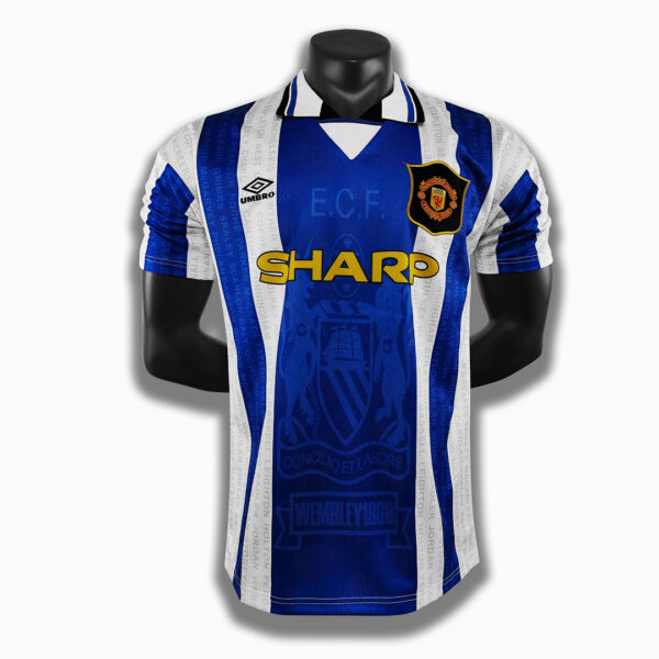 Camiseta Manchester United 1985 Visita Retro - vista frontal