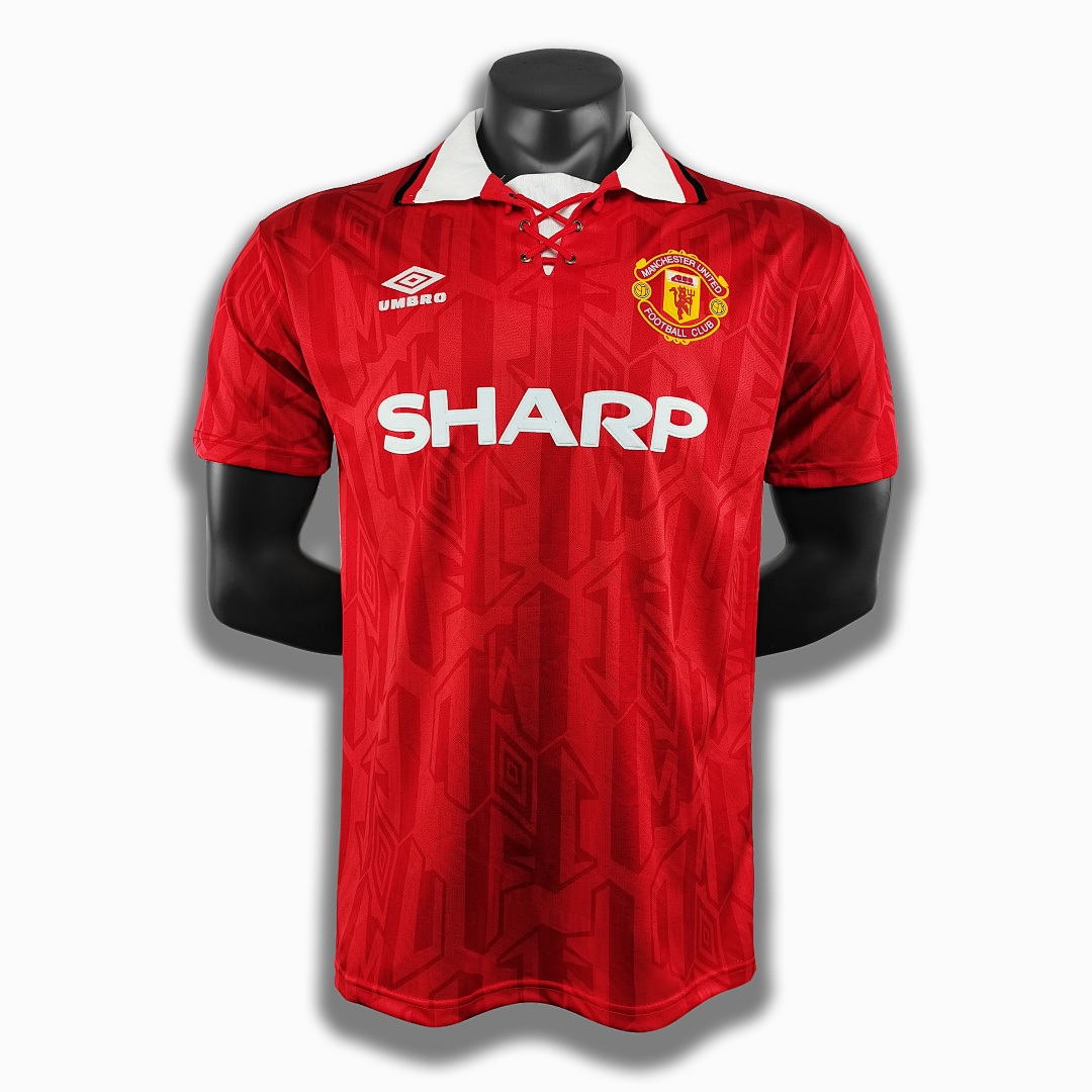 Camiseta Manchester United 1994/96 Local Retro - vista frontal