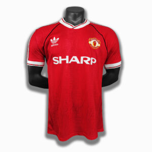 Camiseta Manchester United 1986 Retro Local - vista frontal