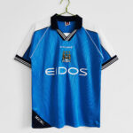 Camiseta Manchester City 2000 Retro Local - vista frontal