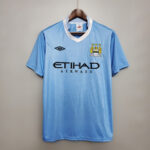 Camiseta Manchester City 2000 Retro Local - diseño general de la camiseta