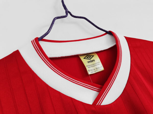 Camiseta Arsenal 1986 Retro Local - detalle