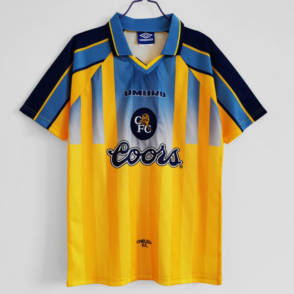 Camiseta Chelsea 1997/98 Retro Visita - vista frontal