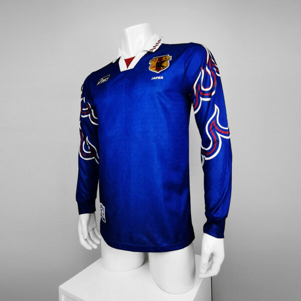 Camiseta Japón 1998 Retro Local Manga Larga - vista en perspectiva
