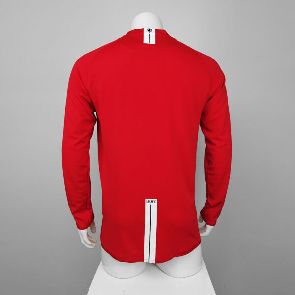 Camiseta Manchester United 2008 Retro Local Manga Larga - detalle