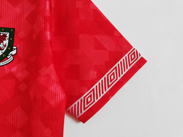 Camiseta Gales 1990/1992 Visita Retro - detalle