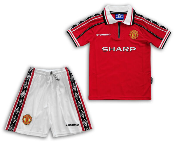 Camiseta Manchester United 1993 Retro Local - vista frontal