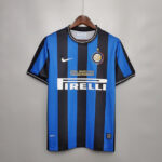 Camiseta Inter de Milán 2009/2010 Retro Local - detalle