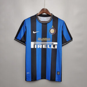 Camiseta Inter de Milán 2009/2010 Retro Local - detalle