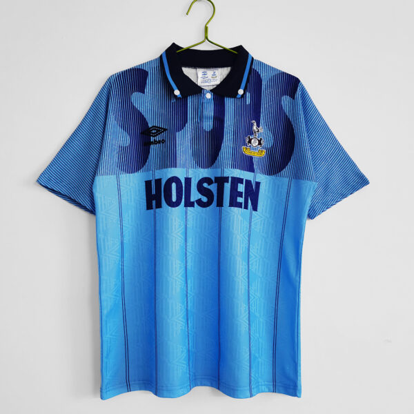 Camiseta Tottenham Hotspur 1988 Retro Local - detalle de costuras
