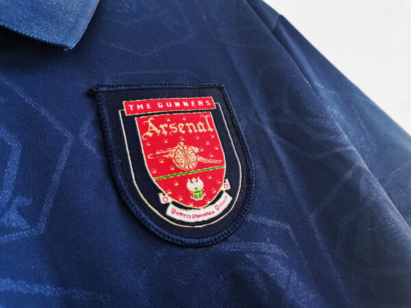 Camiseta Arsenal 1994 Visita - detalle