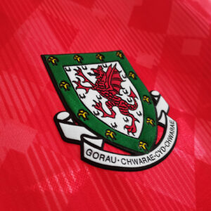 Camiseta Gales 1990/1992 Visita Retro - detalle