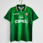 Camiseta Irlanda 1994/1996 Retro Local - detalle de la textura de la tela