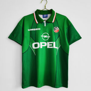 Camiseta Irlanda 1994/1996 Retro Local - detalle de la textura de la tela
