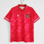 Camiseta Gales 1990/1992 Visita Retro - detalle
