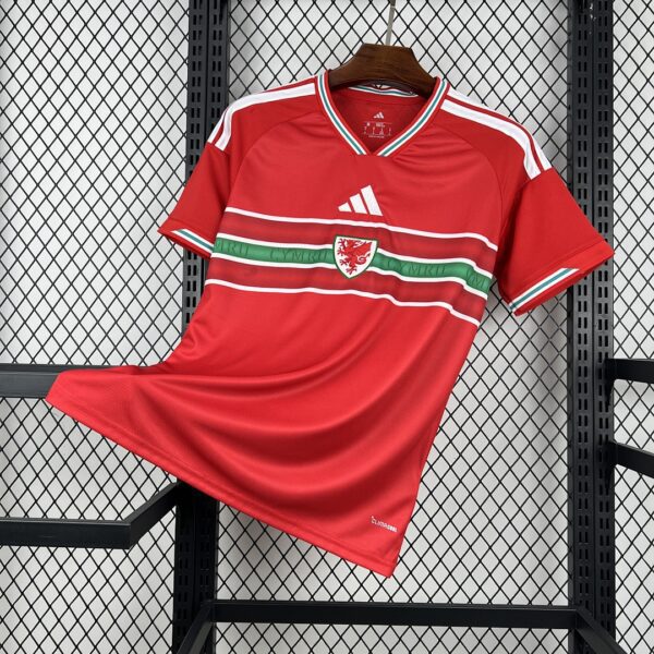 Camiseta Gales Mundial 2026 Local - vista frontal