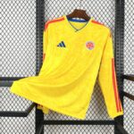 Camiseta Colombia Mundial 2026 Local Manga Larga - vista frontal